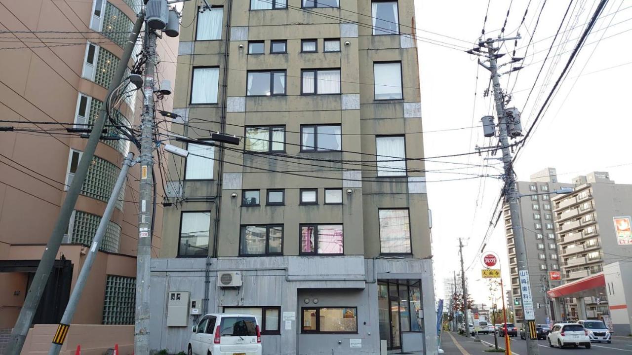 Apartmán Ams Hiragishi 11 Rm 502 平岸駅から3分 解放感あって明るいお部屋 家族やお友達と 札幌ドームや中心部まで1駅 Exteriér fotografie